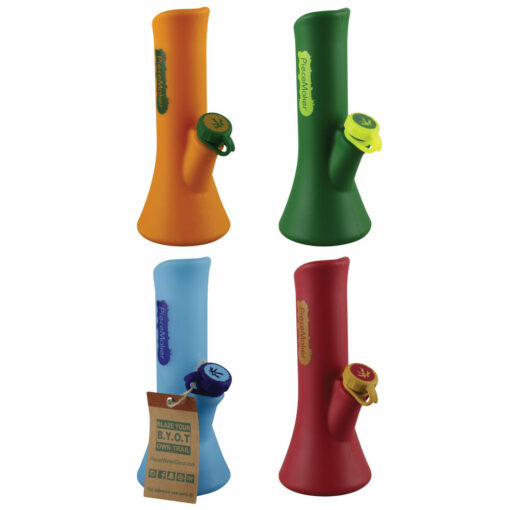 Shop Piecemaker KaliGo Silicone Waterpipe - 8.5" / Colors Vary in australian