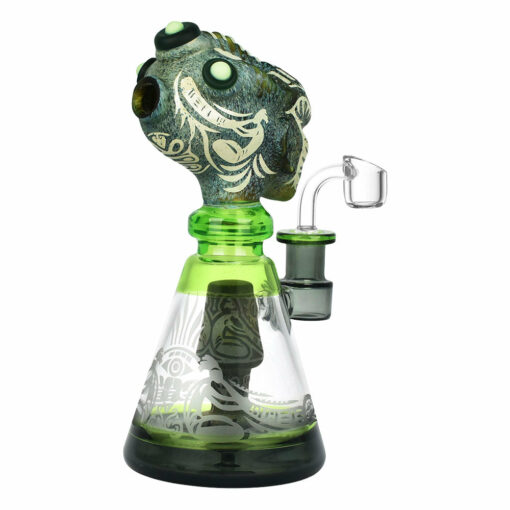 Shop Kokopelli Alien Head Dab Rig - 8"/14mm F in australian