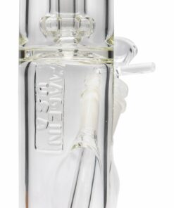 Shop LA Pipes Thick Glass Straight Showerhead Perc Bong in australian