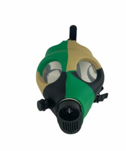 Shop Multi-Colored Silicone Skull Gas Mask Bong in australian