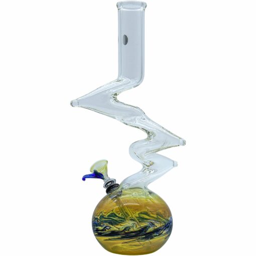 Shop LA Pipes "Switchback" Bubble Base Bong in australian