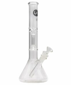 Shop LA Pipes Single or Double Showerhead Perc Beaker Bong in australian