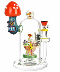 Shop Lookah Mushroom Bell Jar Chamber Bong in australian