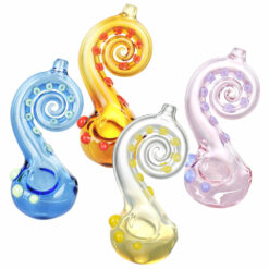 Shop Octopus Hand Pipe - 4.5" / Colors Vary in australian