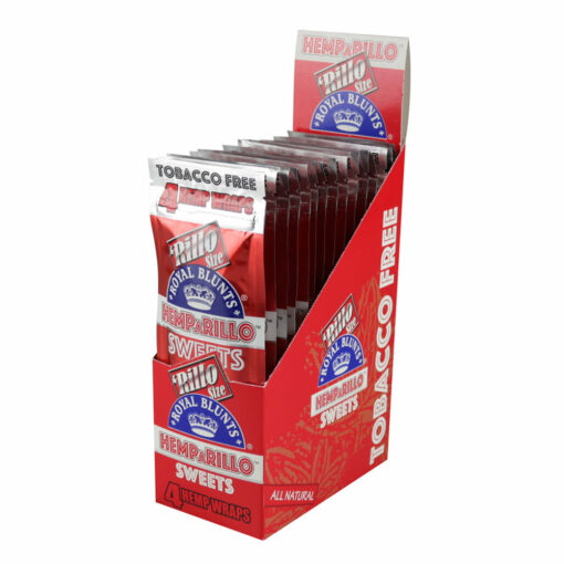 Shop 15PC DISP - Royal Blunts Hemparillo Hemp Wraps in australian