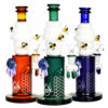 Shop Pulsar Killa Bees Water Pipe - 9.5" / 14mm F / Colors Vary in australian