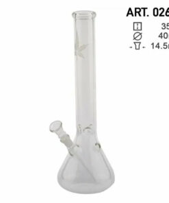 Shop 14" Hemp Lear Beaker Glass Water Pipe in australian