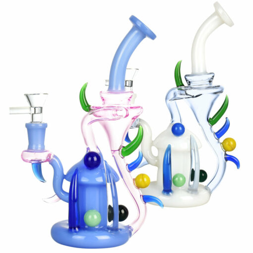 Shop Hornamental Recycler Water Pipe - 9"/14mm F/Colors Vary in australian