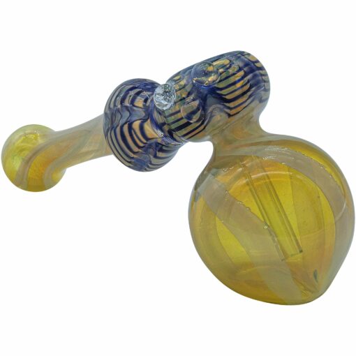 Shop LA Pipes "Raked Hammer" Fumed Hammer Bubbler Pipe (Various Colors) in australian