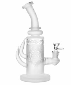 Shop BIIGO All-Seeing Eye Frosted Water Pipe - 10.25" / 14mm F in australian