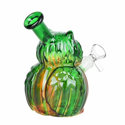 Shop What A Hoot Glass Water Pipe - 5" / 14mm F / Colors Vary in australian