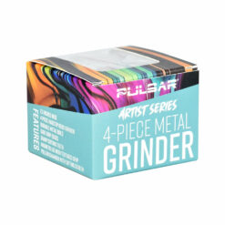 Shop Pulsar Design Series Grinder with Side Art - Symbolic Tiles / 4pc / 2.5