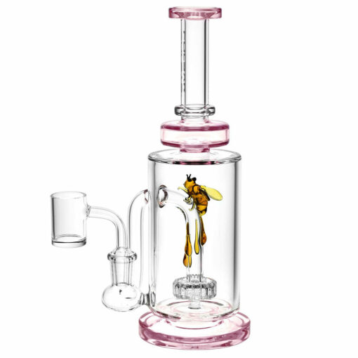 Shop Pulsar Drop Down Bee Dab Rig - 14mm F/8.75"/Colors Vary in australian