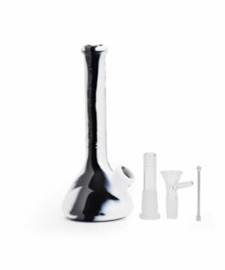 Shop Ritual - 7.5'' Deluxe Silicone Mini Beaker - Marble (Black & White) in australian