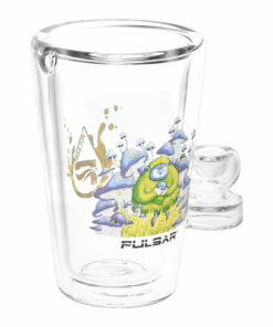 Shop Pulsar Design Series x Drinkable Series Glass Tumbler Pipe | 250mL | 5