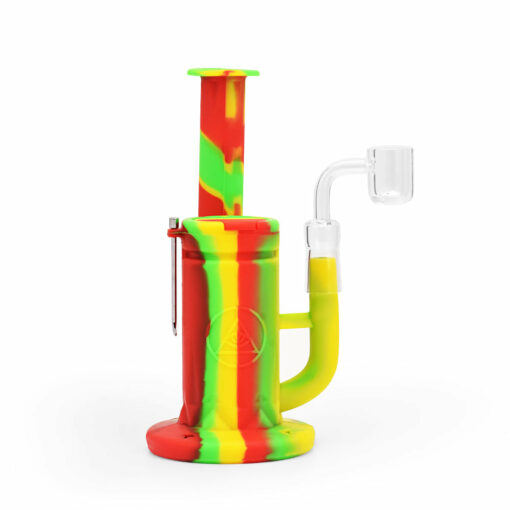 Shop Ritual - 8.5'' Silicone Sidecar Rig - Rasta in australian