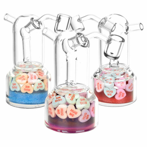 Shop Hug Me Tender Glass Dab Rig - 5.5" / 14mm F / 45D / Colors Vary in australian