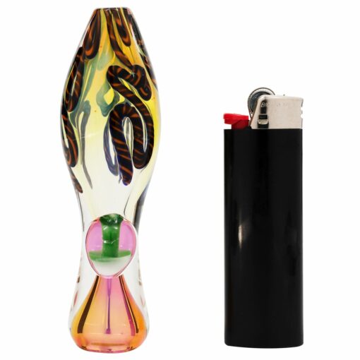 Shop LA Pipes The "Fun-Guy" Glass Chillum in australian