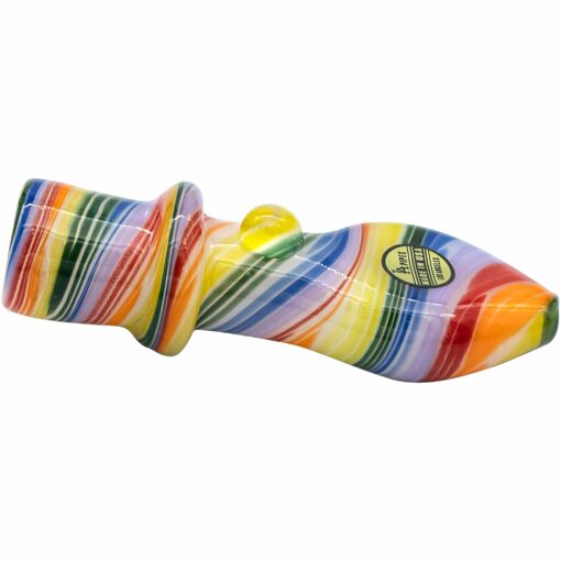 Shop LA Pipes "Rainbow Tornado" Chillum Pipe in australian