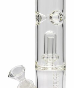 Shop LA Pipes Thick Glass Straight Showerhead Perc Bong in australian