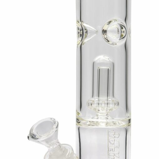 Shop LA Pipes Thick Glass Straight Showerhead Perc Bong in australian