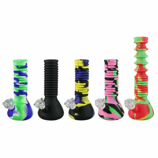 Shop Silicone Extendable Waterpipe 10"-21" / Colors Vary in australian