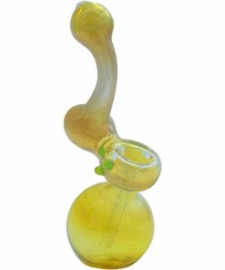 Shop LA Pipes "Silver Sherlock" Fumed Sherlock Bubbler Pipe (Various Colors) in australian