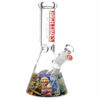 Shop High Times x Pulsar Beaker Water Pipe - Magazine Covers / 10.5" / 14mm F in australian