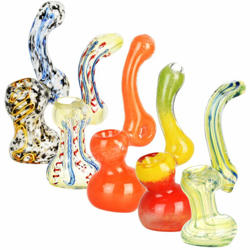 Shop Art Glass Bubbler - 5" - 6" / Assorted 10PC in australian