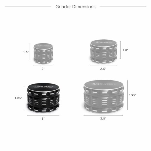 Shop GA Aluminum Grinder Black in australian