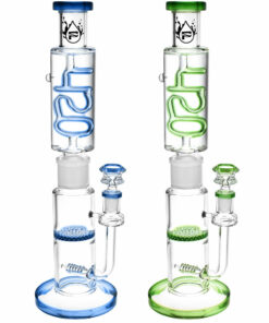 Shop Pulsar 420 Design Glycerin Stacker Water Pipe | 13.75" | 14mm F in australian