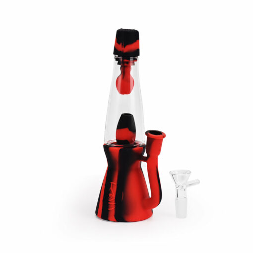 Shop Ritual - 7.5'' Silicone Lava Lamp - Black & Red in australian