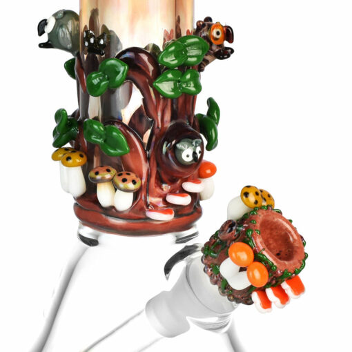 Shop Empire Glassworks Baby Beaker Water Pipe - 8"/14mm F/Renew the Redwood in australian