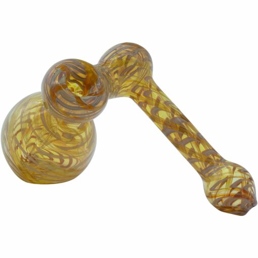 Shop LA Pipes "Colored Sidecar" Fumed Sidecar Bubbler Pipe (Various Colors) in australian