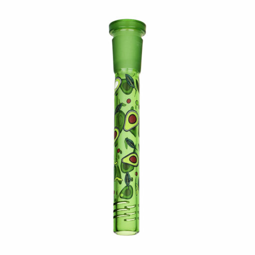 Shop Pulsar Fruit Series Avocado Gold Herb Pipe Glow Duo - 10" / 14mm F in australian