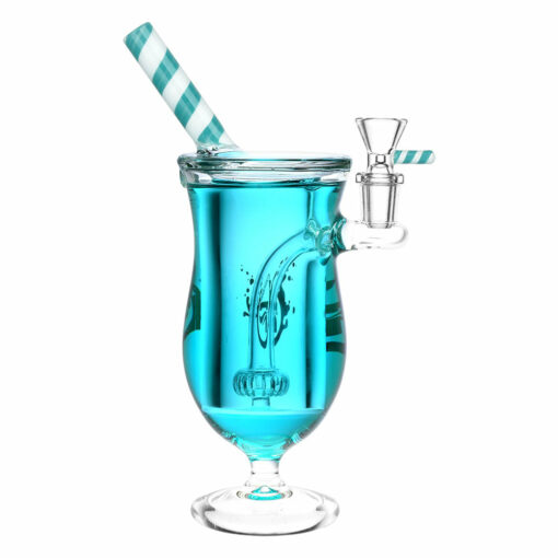 Shop Pulsar Mocktail Glycerin Water Pipe | 9" | 14mm F in australian