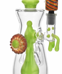 Shop High Society | Jupiter Premium Wig Wag Waterpipe (Slime Green) in australian