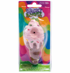 Shop Wacky Bowlz Ice Cream Ceramic Hand Pipe | 4.5