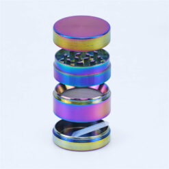 Shop 4 Piece Zinc Alloy Iridescent Metal Grinder in australian