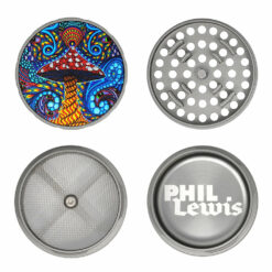 Shop Cali Crusher Homegrown Phil Lewis Shroomy Grinder -4pc/2.35