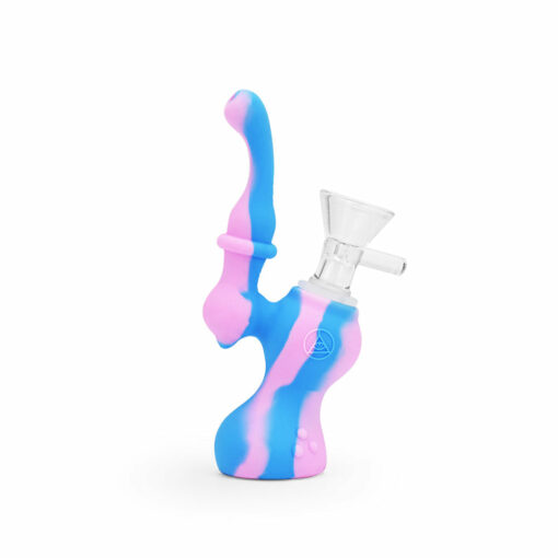 Shop Ritual - 5'' Silicone Upright Bubbler - Cotton Candy in australian