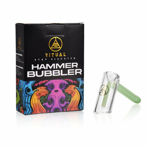 Shop Ritual Smoke - Hammer Bubbler - Mint in australian