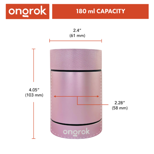 Shop Ongrok Aluminum Metal Storage Jar in australian