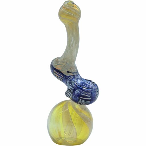 Shop LA Pipes "Rake Bubb" Fumed Sherlock Bubbler Pipe (Various Colors) in australian