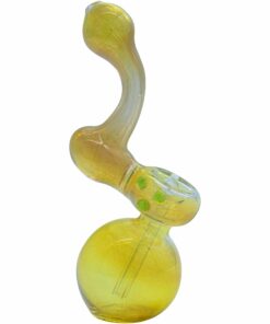 Shop LA Pipes "Silver Sherlock" Fumed Sherlock Bubbler Pipe (Various Colors) in australian