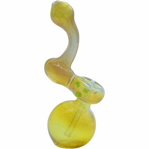 Shop LA Pipes "Silver Sherlock" Fumed Sherlock Bubbler Pipe (Various Colors) in australian