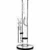 Shop GRAV® Medium Straight Base w/ Disc Water Pipe - Black Accent in australian