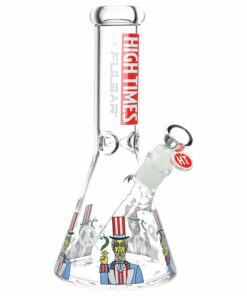 Shop High Times x Pulsar Beaker Water Pipe - Uncle Sam / 10.5" / 14mm F in australian