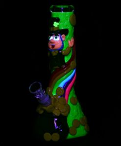 Shop St. Patrick's Day Pot of Gold Glow In The Dark Water Pipe - 10