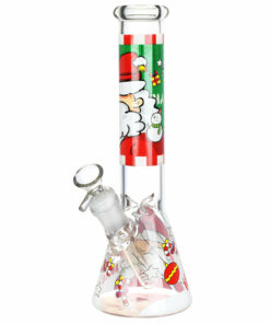 Shop Santa Claus Themed Glass Water Pipe - 10